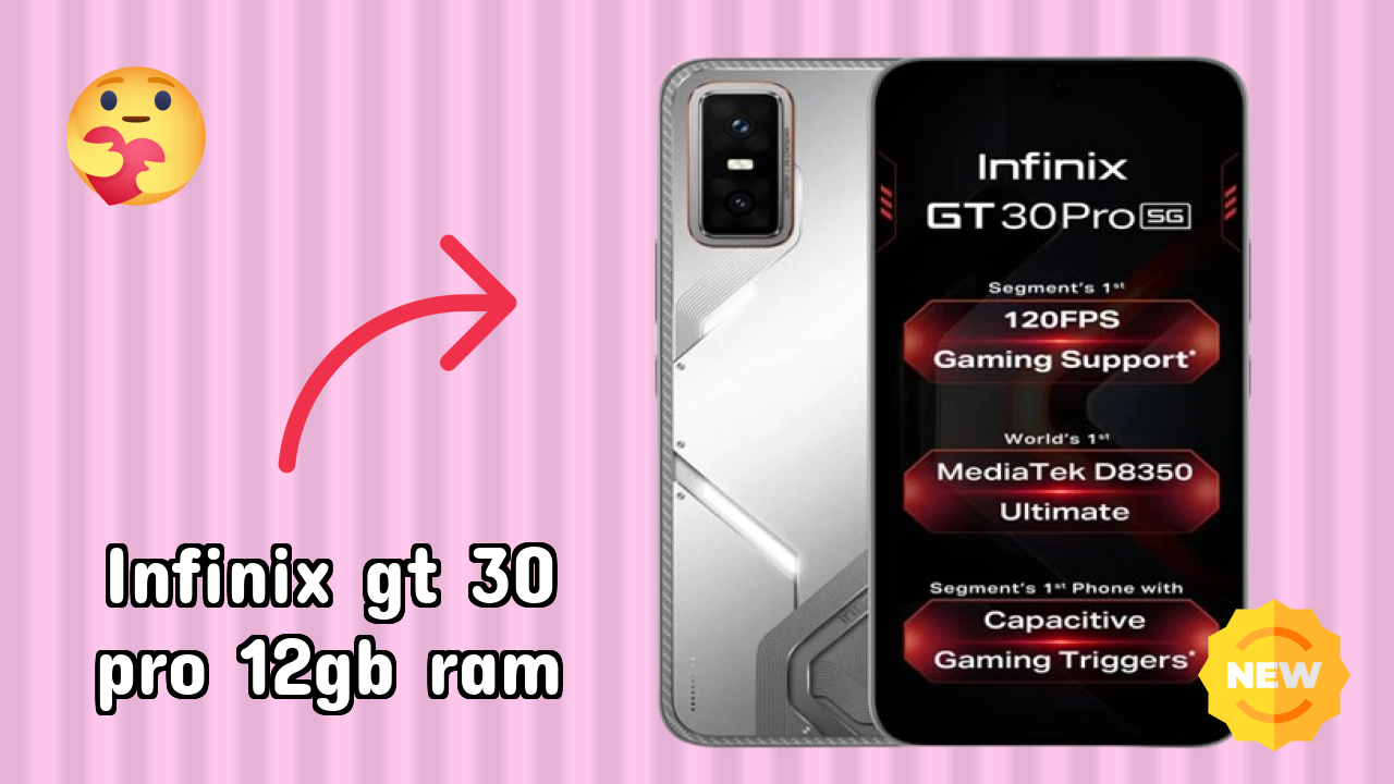 Infinix GT 30 Pro 12GB RAM at ₹26,490 - Best Deal Available Now