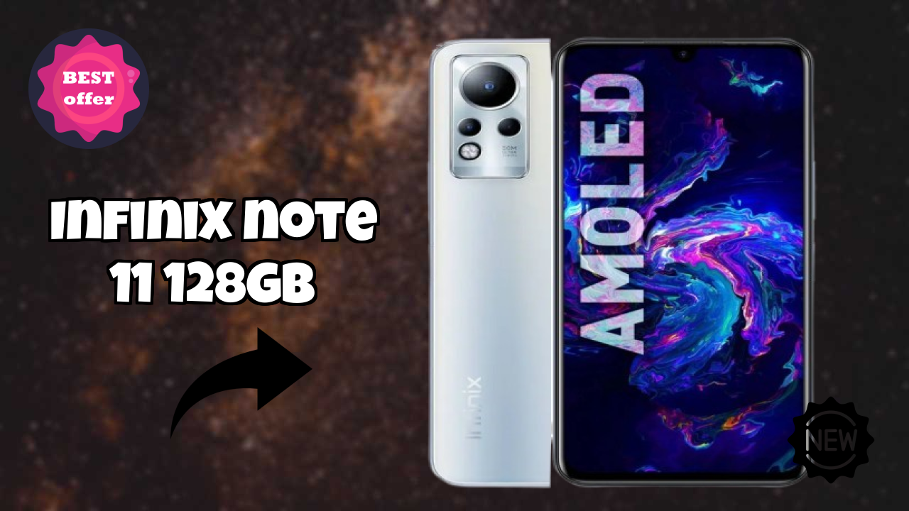Infinix Note 11 128GB Display Quality: AMOLED Explained