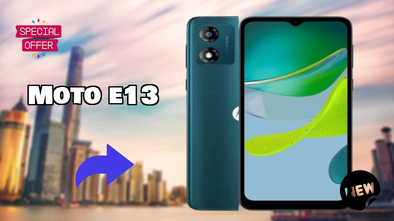 Moto E13 Display Analysis: 6.5 Inches (16.51 Cm) Quality