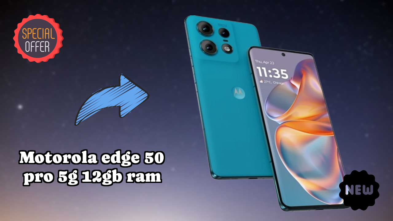 Motorola Fans: Motorola Edge 50 Pro 5G 12GB RAM Now Available at Just ₹23,190