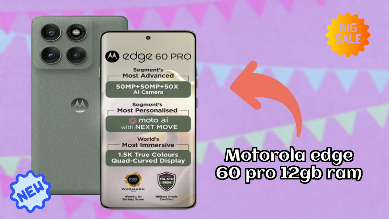 Motorola Edge 60 Pro 12GB RAM Camera Review: 50 MP + 50 MP + 10 MP Rear Camera Photo Quality