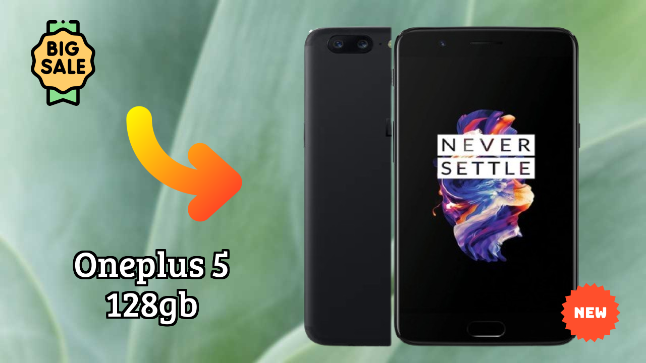 OnePlus OnePlus 5 128GB - Best Camera Phone Under ₹37,999