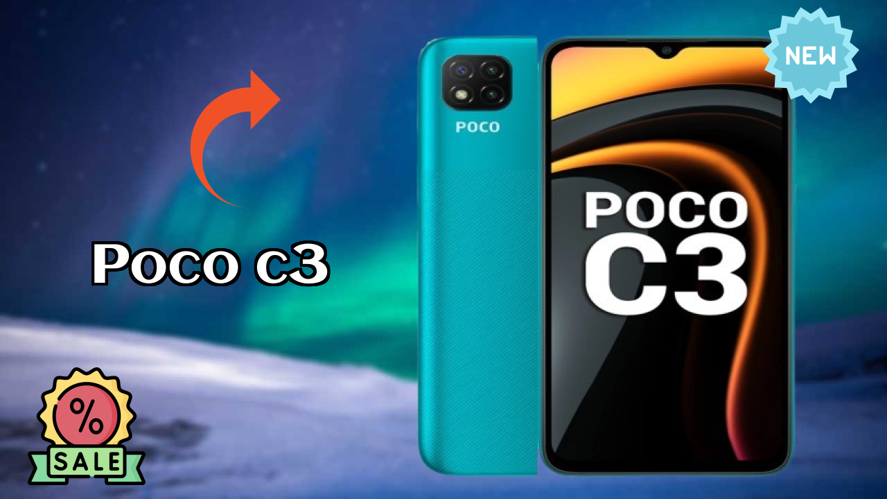POCO C3 Display Size: 6.53 Inches (16.59 Cm) Screen Quality