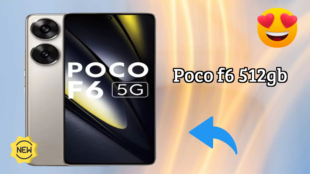 POCO F6 512GB at ₹28,999 - Best Deal Available Now
