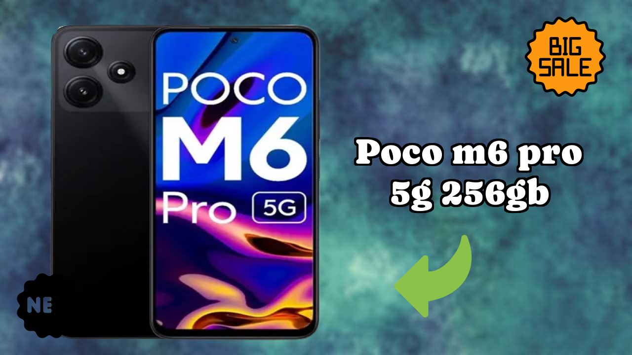 POCO M6 Pro 5G 256GB Display Size: 6.79 Inches (17.25 Cm) Screen Quality