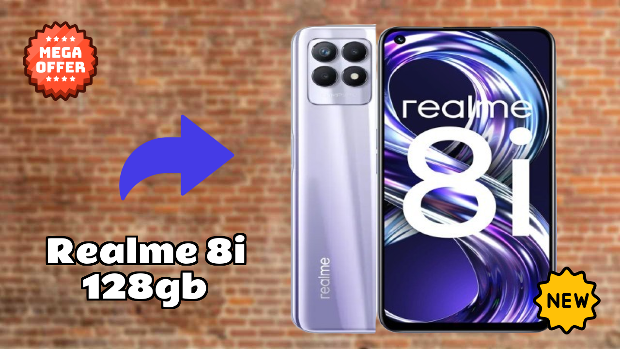 Realme 8i 128GB Display Review: 6.6 Inches (16.76 Cm) Screen Test