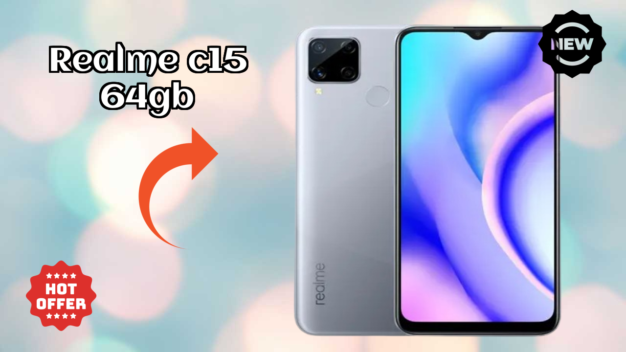 Realme C15 64GB at ₹8,366 - Best Features Explained