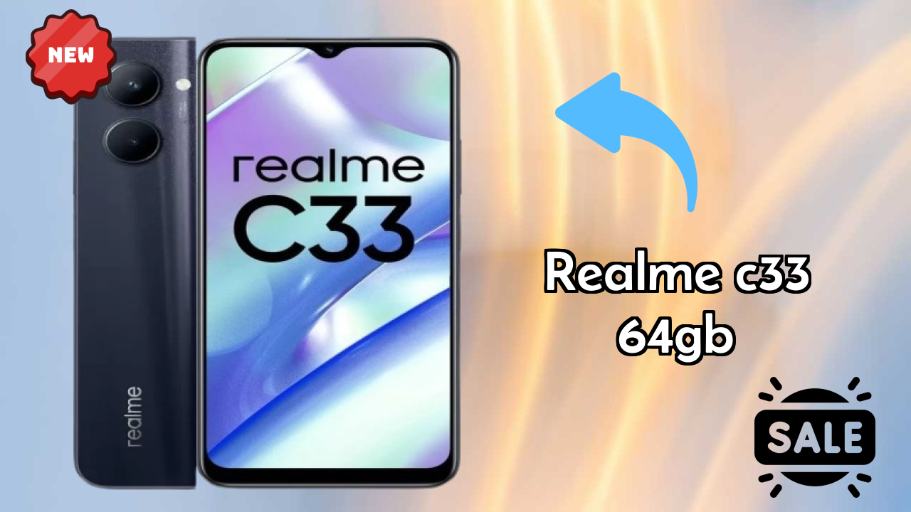 Realme C33 64GB Display Technology: IPS LCD Quality