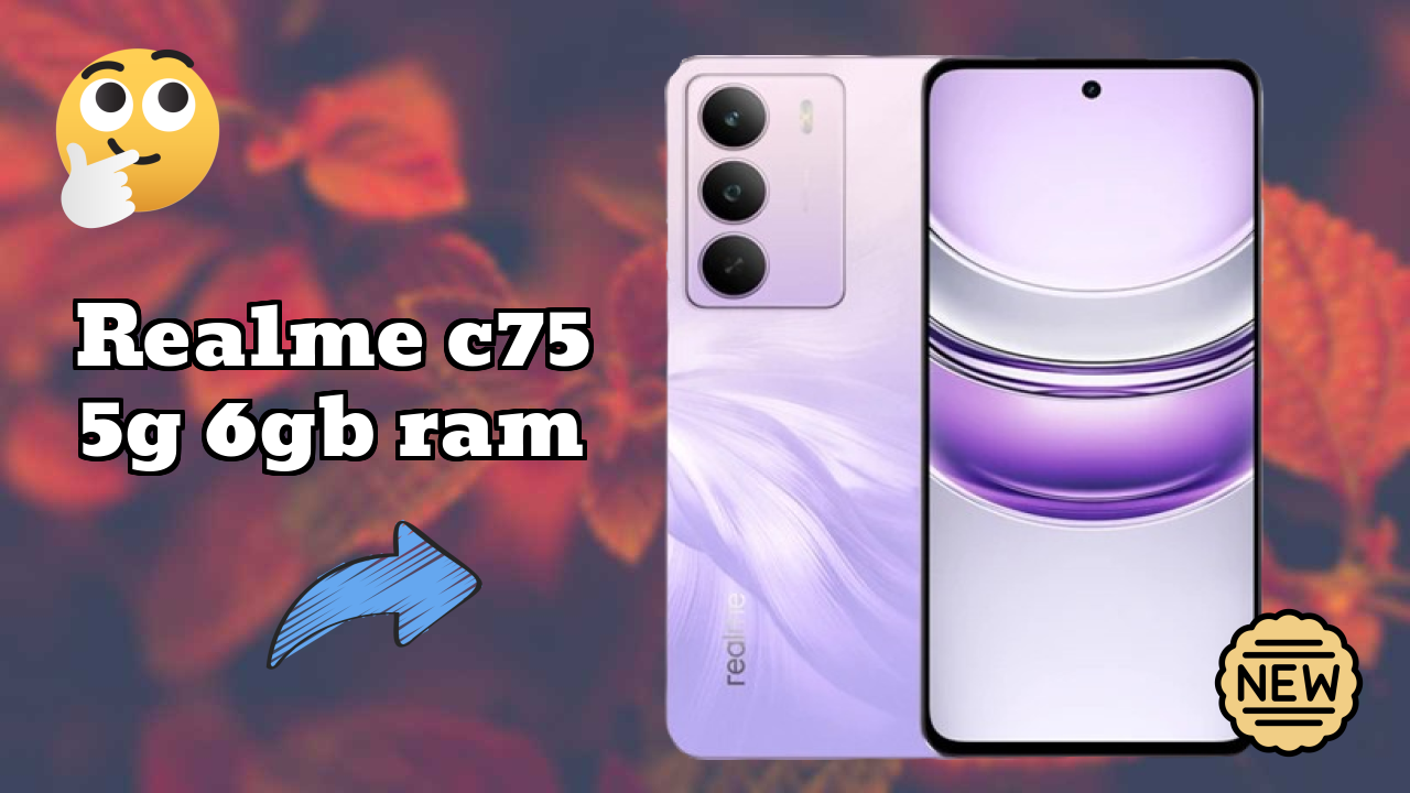Realme C75 5G 6GB RAM Processor Test: MediaTek Dimensity 6300 Benchmarks