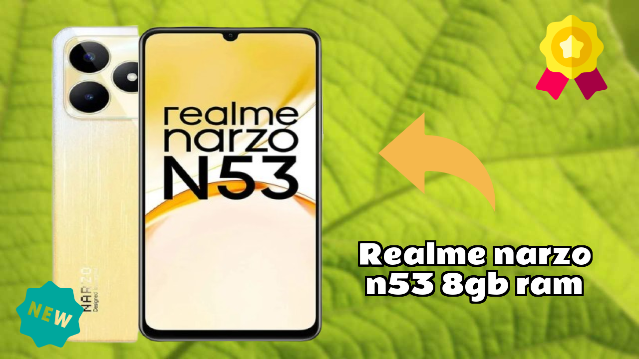 Realme Narzo N53 8GB RAM Selfie Camera: 8 MP Front Camera Quality Review