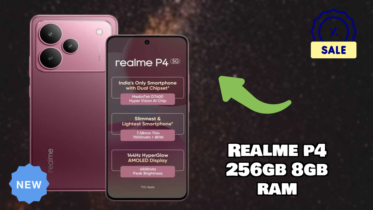 Realme P4 256GB 8GB RAM at ₹20,499 - Is It Worth Buying Now?