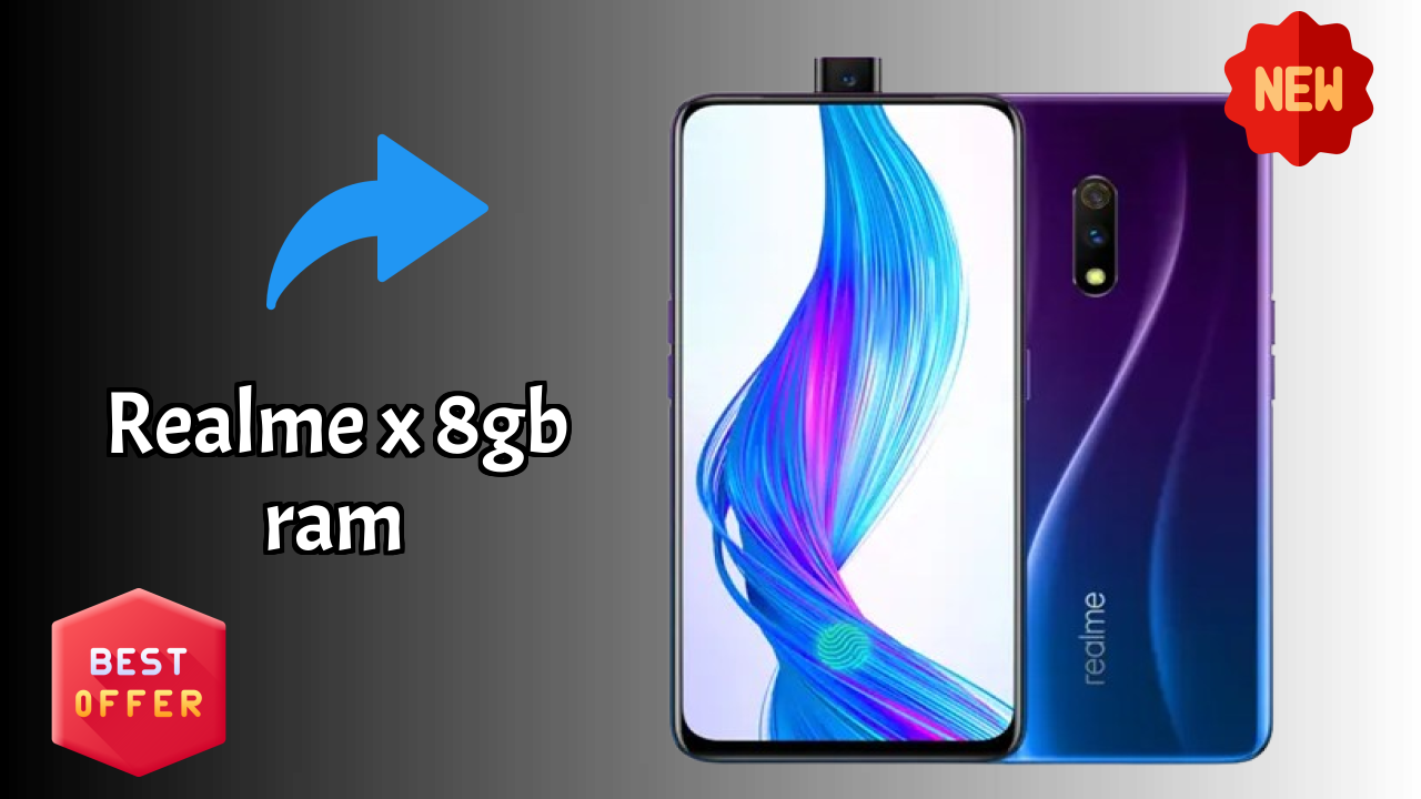 Realme X 8GB RAM Display Technology: AMOLED Review