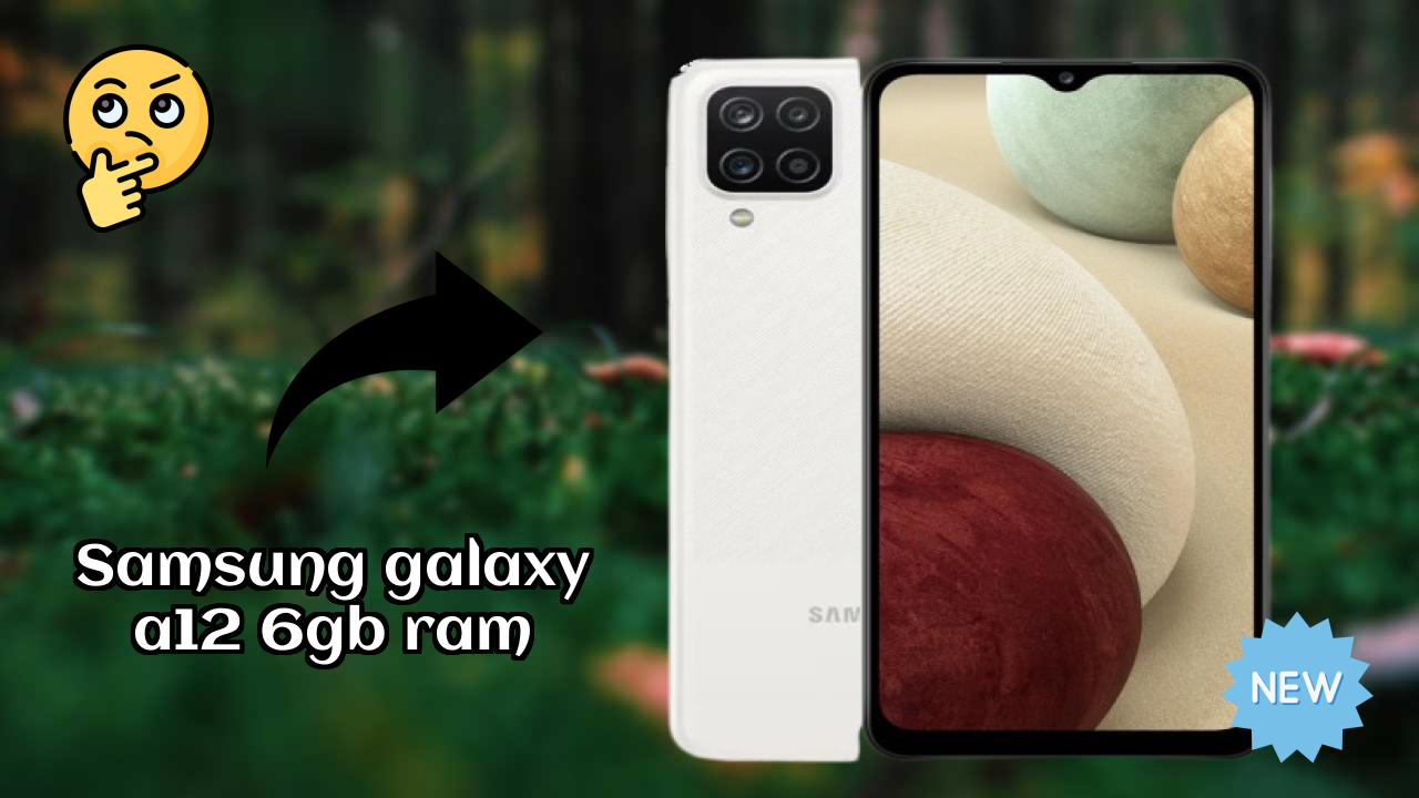 Samsung Galaxy A12 6GB RAM Performance: 6 GB RAM Gaming Check