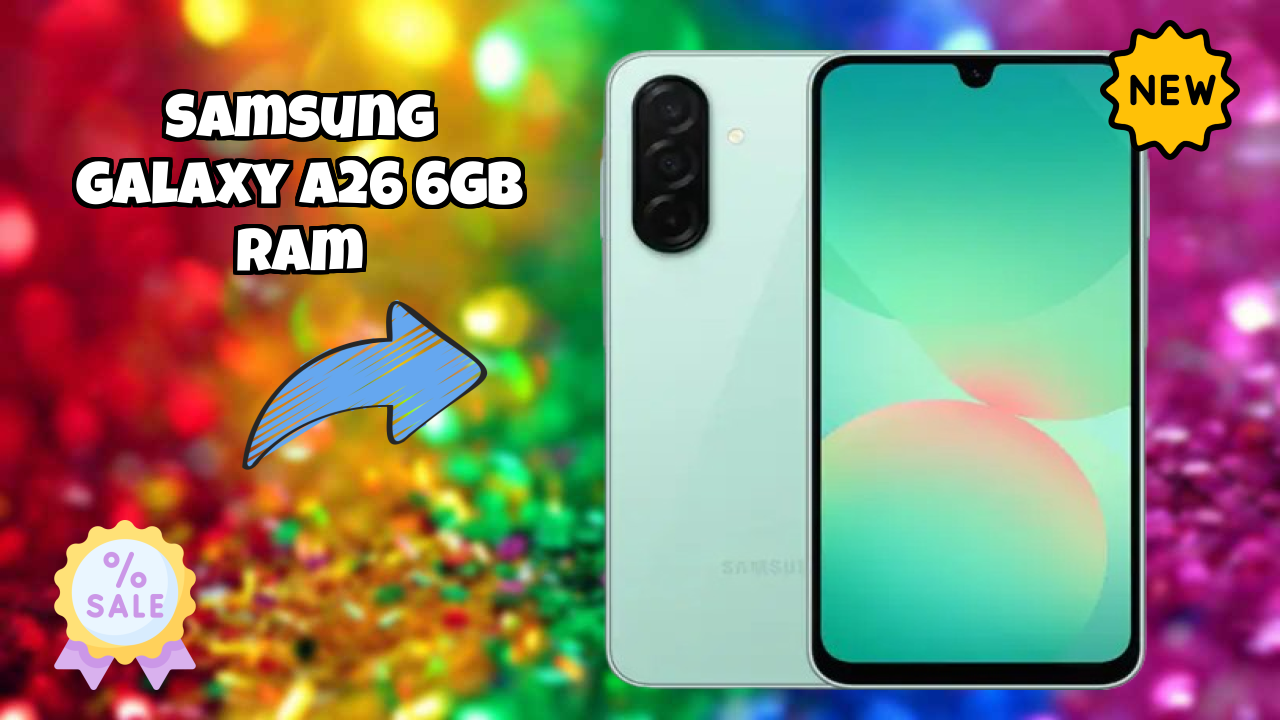 Samsung Galaxy A26 6GB RAM Test: 6 GB RAM Handles Tasks Well