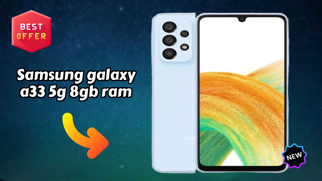 Samsung Galaxy A33 5G 8GB RAM Gaming Benchmarks with 8 GB RAM Performance