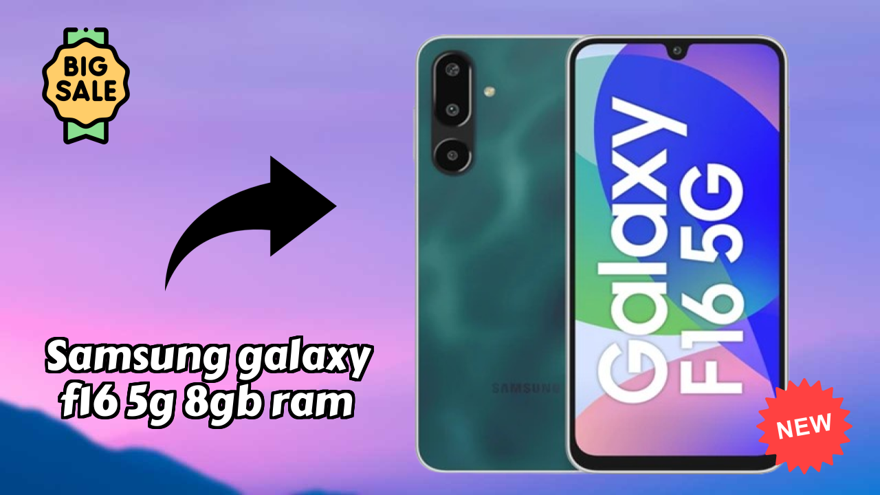 Samsung Galaxy F16 5G 8GB RAM at ₹15,499 - Best Deal Available
