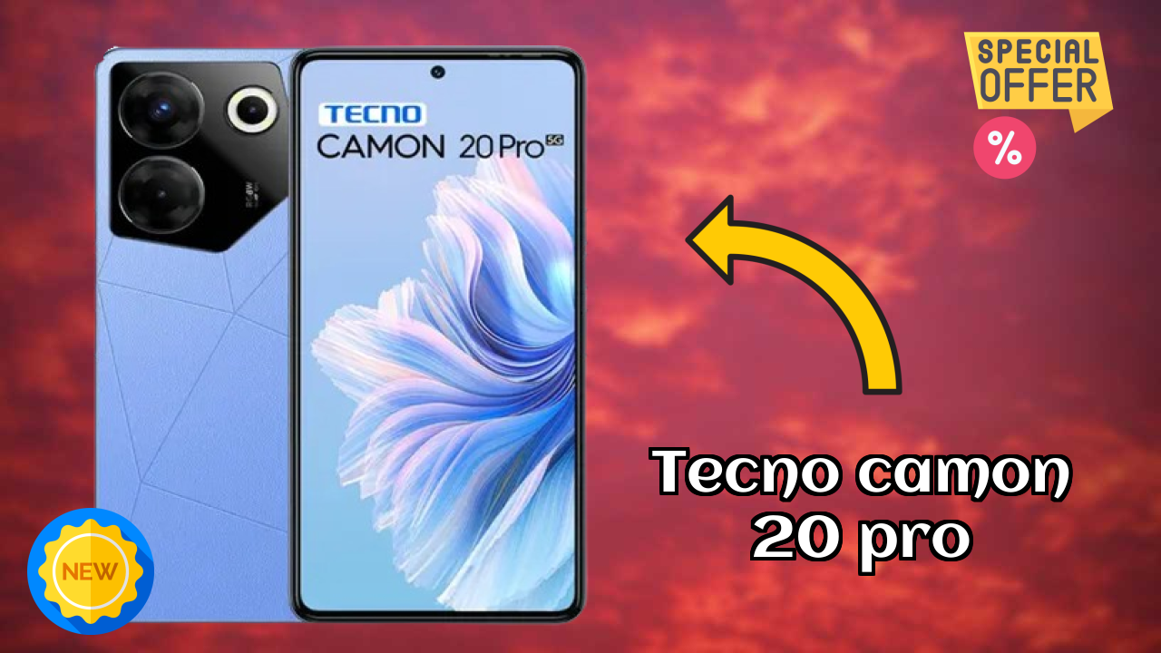 Tecno Camon 20 Pro at ₹14,899 - Complete Specifications List