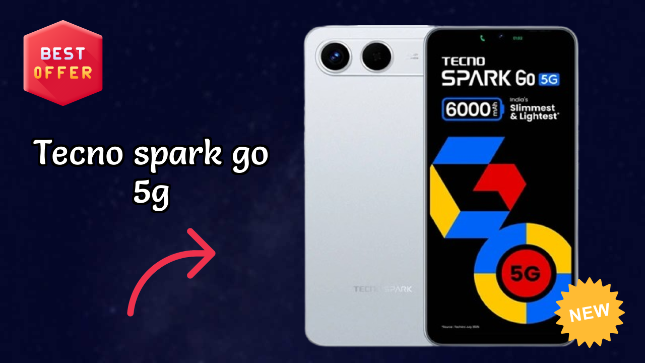 Why Tecno Tecno Spark Go 5G is Perfect for Content Creators