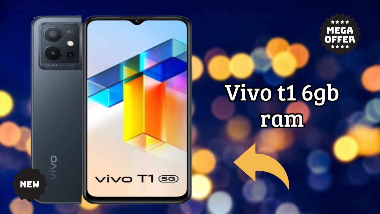 Get Vivo T1 6GB RAM at Just ₹16,899 - Limited Time Offer!