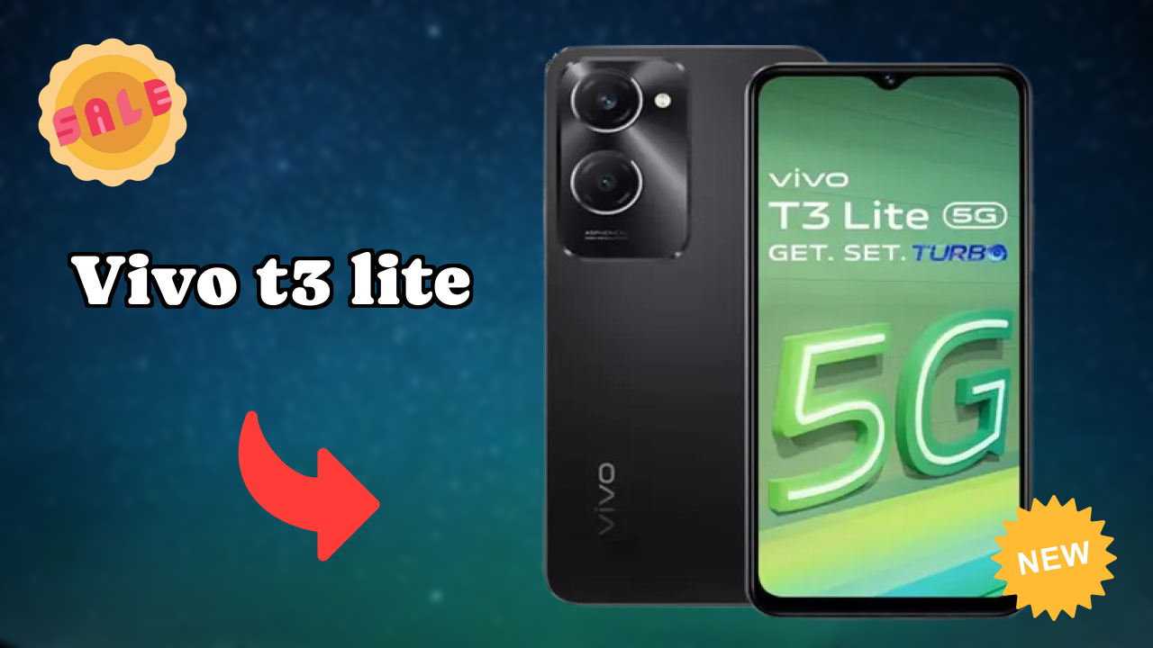 Vivo T3 Lite Battery Life: 5000 MAh Charging Speed