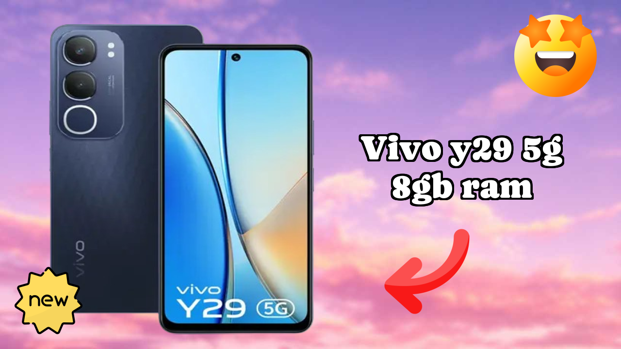 Vivo Y29 5G 8GB RAM Display Review: 6.68 Inches (16.97 Cm) Screen Size