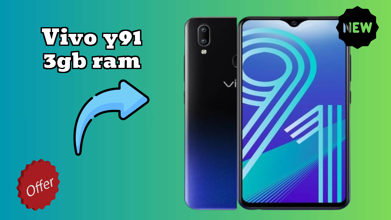 Vivo Y91 3GB RAM at ₹10,990 - Best Deal Available