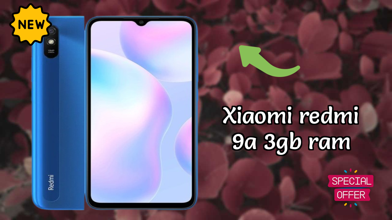 Xiaomi Redmi 9A 3GB RAM Display Size: 6.53 Inches (16.59 Cm) Screen Quality