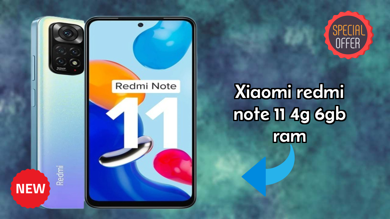 Xiaomi Redmi Note 11 4G 6GB RAM Display Analysis: 6.43 Inches (16.33 Cm) Screen